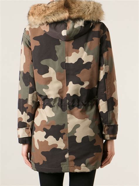 michael kors navy camo jacket|Michael Kors jackets for women.